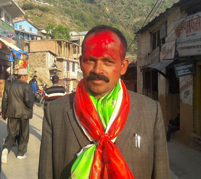 कालिकामा एमालेका खडानन्द चौलागाई विजयी