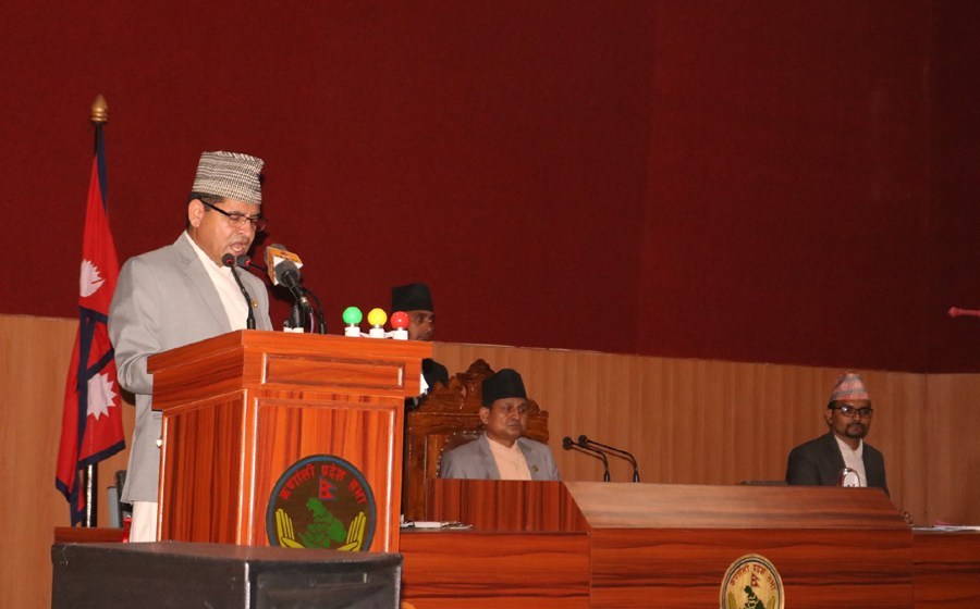 कर्णाली प्रदेशको ३४ अर्ब ३५ करोड ३४ लाख बजेट, प्रतिपक्ष दल पनि खुसी