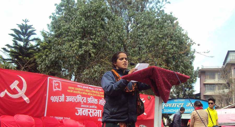 क्रान्तिकारी महिला महासचिव भृकुटी पक्राउ