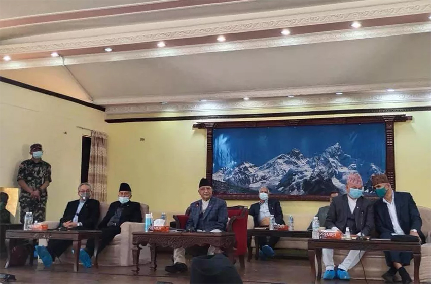 एमाले स्थायी कमिटी बैठक जारी, ७ जनालाई सांसदबाट कारवाहीको तयारी